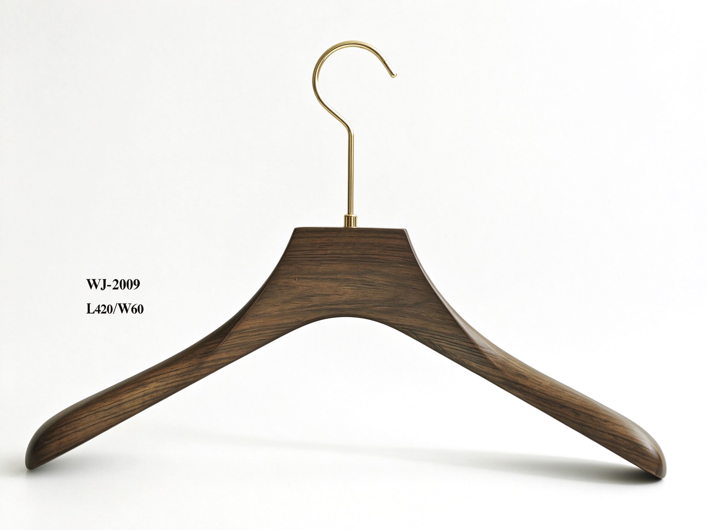 ABS-2009 hanger in walnut wood-look finish